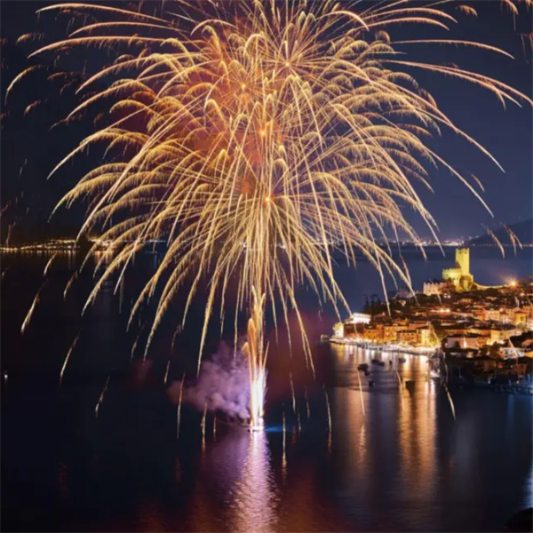 Fireworks of sant'Anna